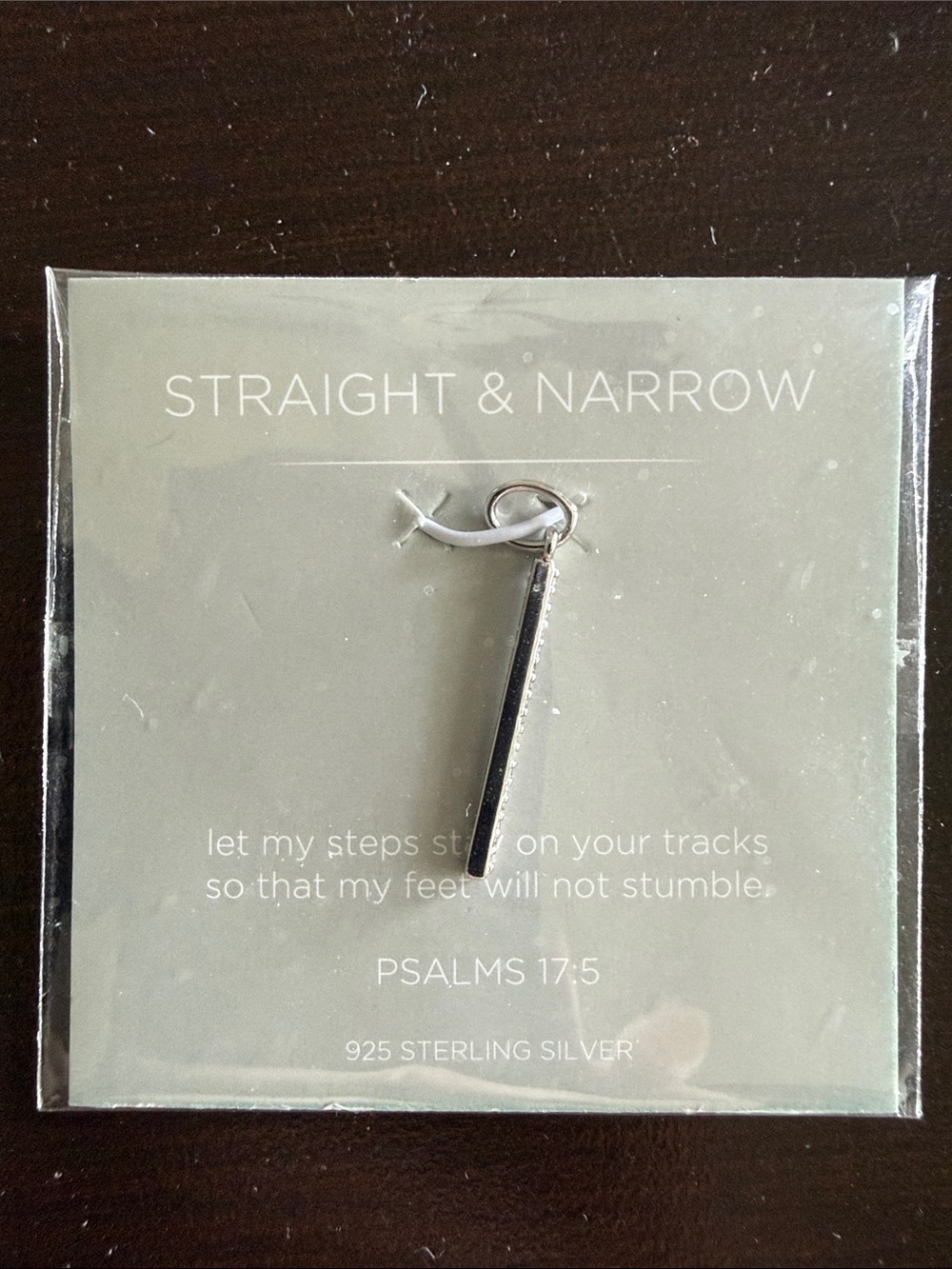 Origami Owl Dangle Charm from the Core Collection. Straight & Narrow